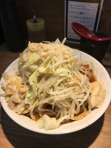 「M 汁有ミニ」@麺屋 浜一の写真