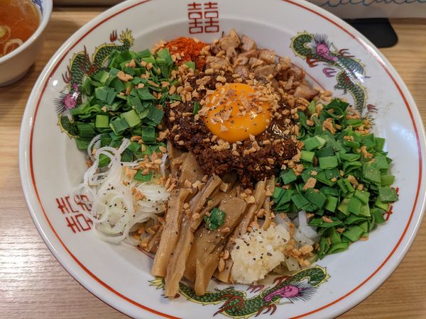 「油そば+スタミナ」@油ソバ専門 アタル。の写真