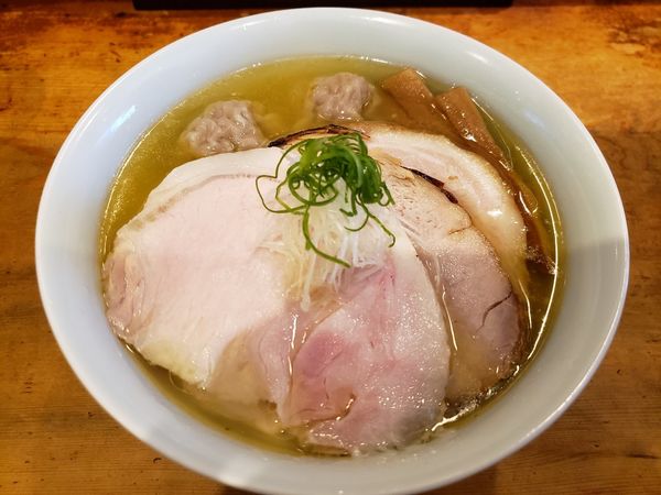 「特製塩そば」@中華そば しば田の写真