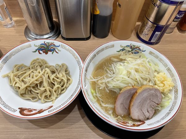 「ミニつけ麺」@ラーメン豚山 金沢文庫店の写真