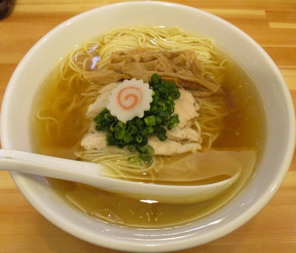 「とりそば（塩）800円※サービス大盛り」@らあめん 常護の写真