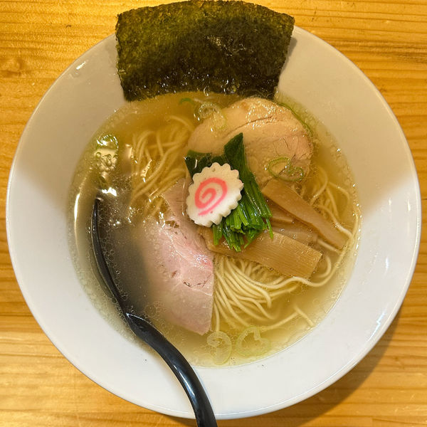 「中華蕎麦塩」@麺道 六善の写真