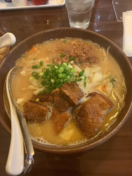 「味噌角煮麺」@中華麺房 PAOの写真