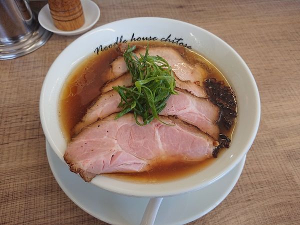 「チャーシュー麺」@麺庵ちとせの写真