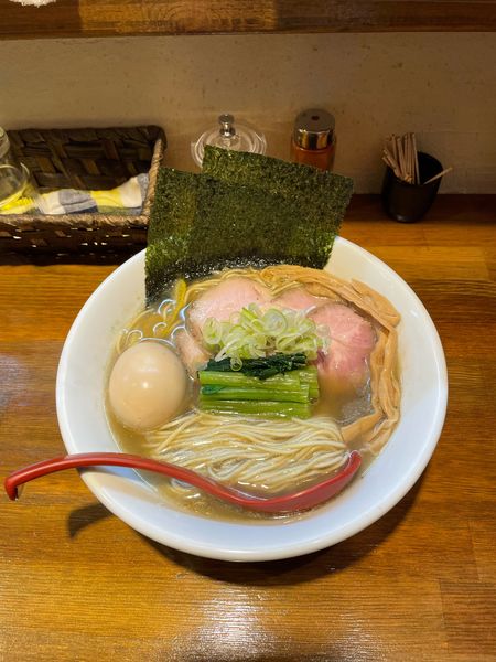 「特製中華そば（塩）¥1050」@中華そばや 和凡の写真