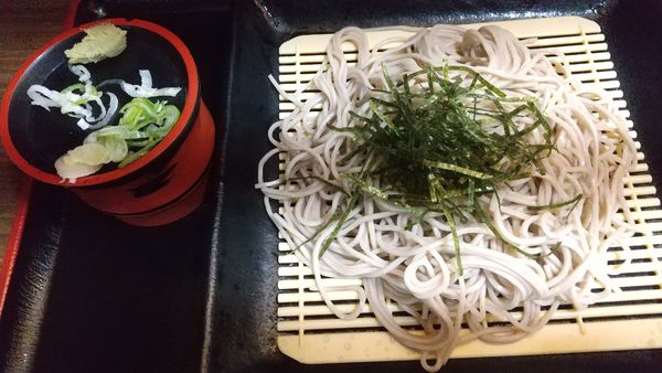 「ざるそば（￥440）」@信州そば本陣 ルミネエスト新宿店の写真