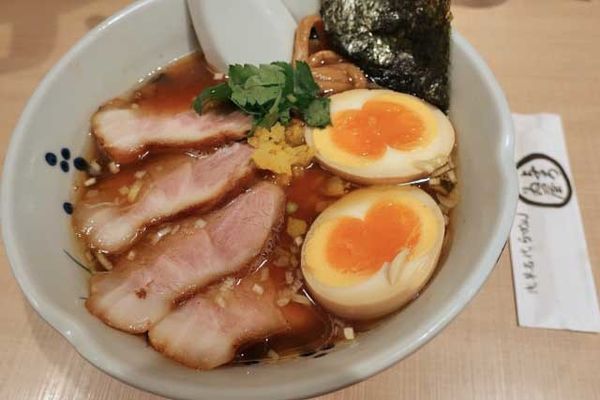 「ちゃーしゅうめん　1,100円＋縁たま　150円」@与ろゐ屋の写真