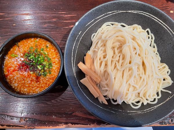 「赤からつけ麺」@つけめん・らあめん 宗庵 北千住店の写真