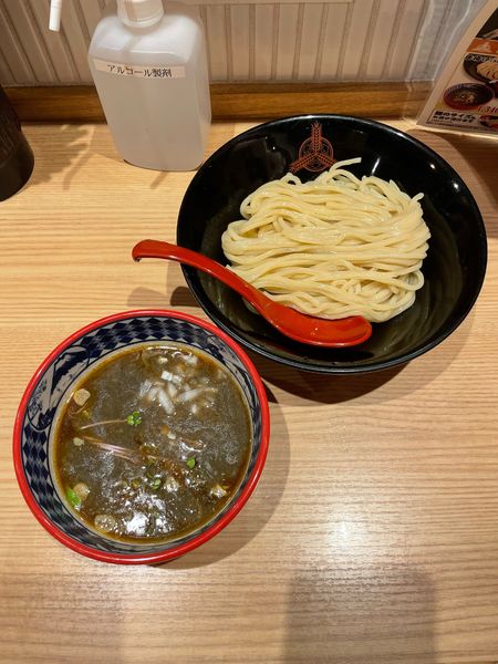 「特濃煮干しつけ麺(990円)限定」@つけ麺専門店 三田製麺所 蒲田東口店の写真