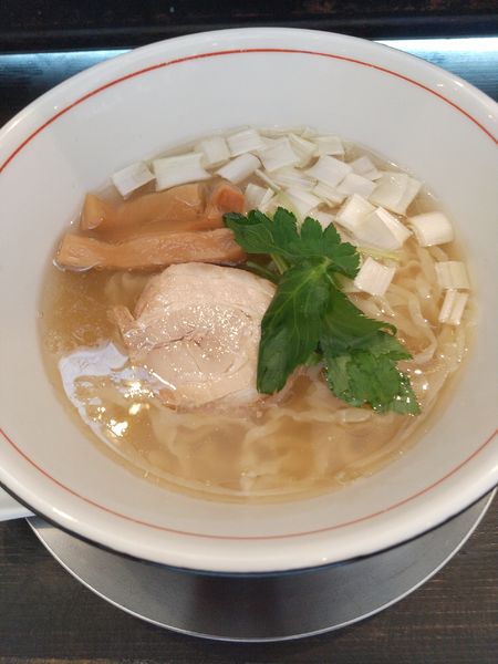 「中華そば 塩」@豚のオオモリ製作所の写真