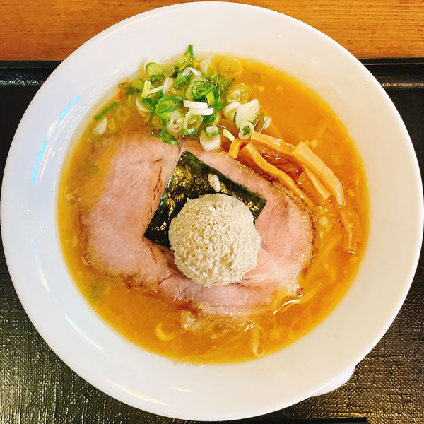 「北海道かにみそラーメン」@初代 横浜ハンマーヘッド店の写真