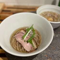 昆布水つけ麺（ハーフ）¥800