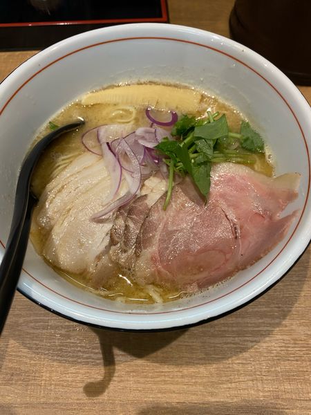 「濃厚鶏白湯ラーメン」@らぁ麺 みつはの写真