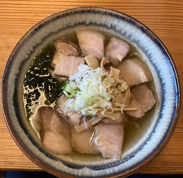 「日本海藻塩チャーシュー麺」@喜多方ラーメン 喜一の写真