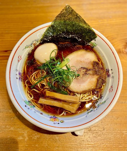 「味玉醤油ラーメン」@中華そば 一楽の写真