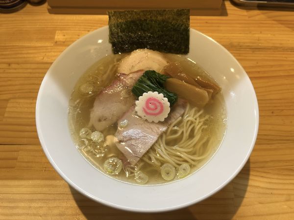 「中華蕎麦 塩」@麺道 六善の写真