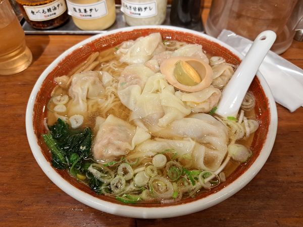 「雲呑麺　醤油」@広州市場 五反田店の写真