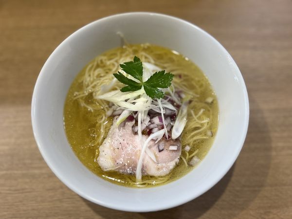 「山椒塩ラーメン850円」@麺屋 天来の写真