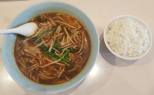「たいわんラーメン」@くるまやラーメン 水沢店の写真