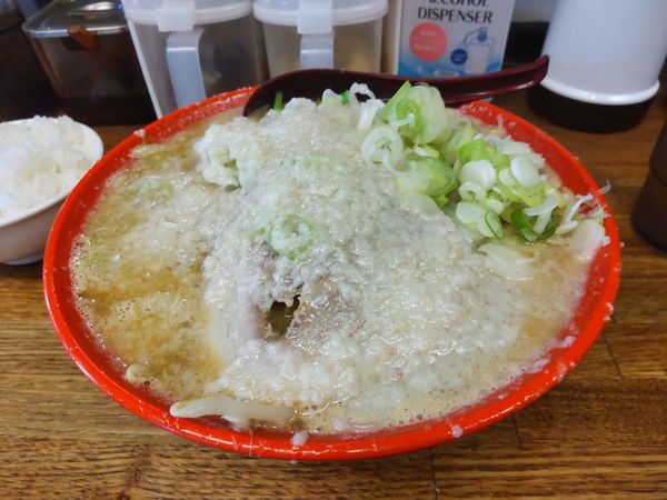 「味噌ラーメン、ネギ&アブラ多め」@らーめん弁慶 門前仲町店の写真