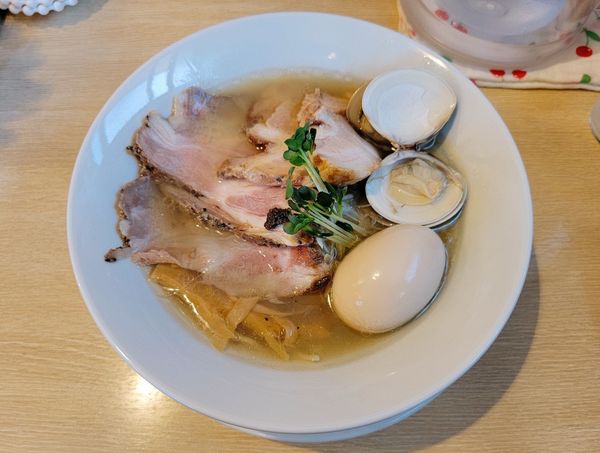 「特製蛤そば 塩」@麺屋壱心の写真