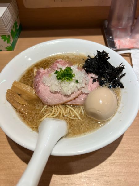 「特製背脂煮干しラーメン」@らぁ麺あさひの写真