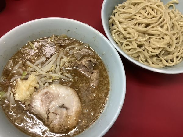 「[限定]ぎょっ玉つけ麺　サバver」@ラーメン二郎 中山駅前店の写真
