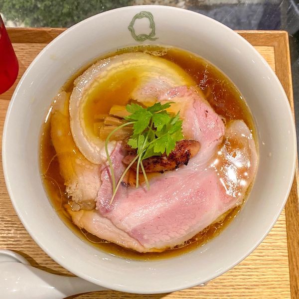 「特製醤油らぁ麺 ¥2,200」@Japanese Ramen Noodle Lab Qの写真