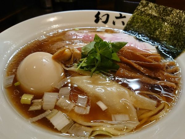 「特製醤油そば」@中華そば 幻六の写真