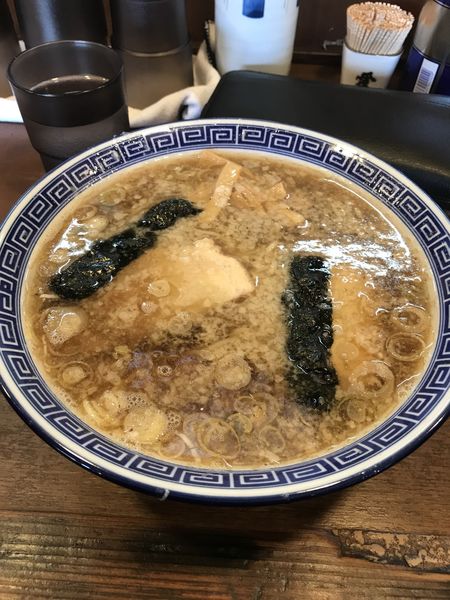 「背脂煮干しラーメン」@マル寛そばやの写真