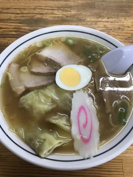 「ワンタンメン」@中華そば 富士屋 本店の写真