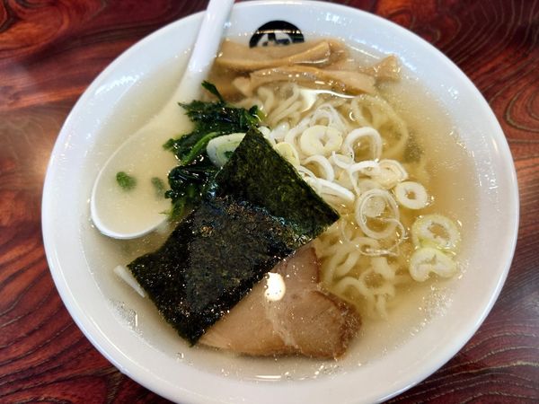 「朝ら～(金の中華そば) 500円」@伊藤商店の写真