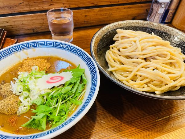 「つけそば特盛」@らーめんはたかくるの写真