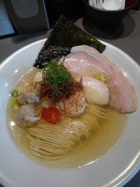 「特上塩らぁめん1550円」@Ramen Break Beatsの写真