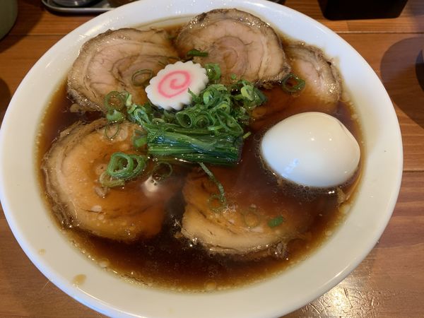 「生姜醤油チャーシュー麺」@麺屋 真心の写真