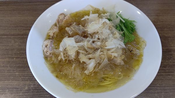 「和風ラーメン白醤油」@らーめん 夢中の写真