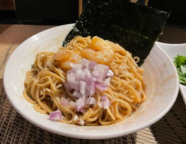 「海老オイルの和え玉¥400」@酒肴場 屯の写真