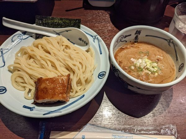 「濃厚つけ麺　並180グラム　970円」@創始麺屋武蔵の写真