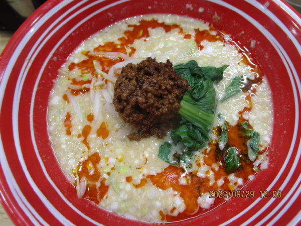 「担々麵 880円」@担々麺琉帆～RuPaN～の写真