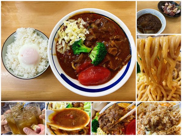 「【限定 皐月】ビーフストロガノフを掛けて③＋α」@MENYA 食い味の道有楽の写真