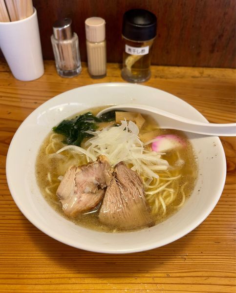 「煮干しそば(700円)」@中華そば うまてつの写真