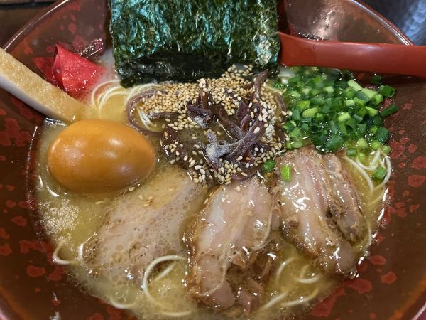 「ラーメン　麺硬め」@分田上の写真