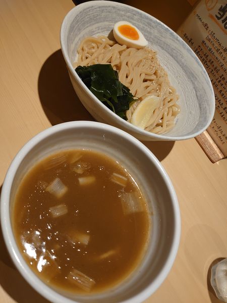 「濃厚塩つけ麺(1100円)」@つけ麺 道の写真