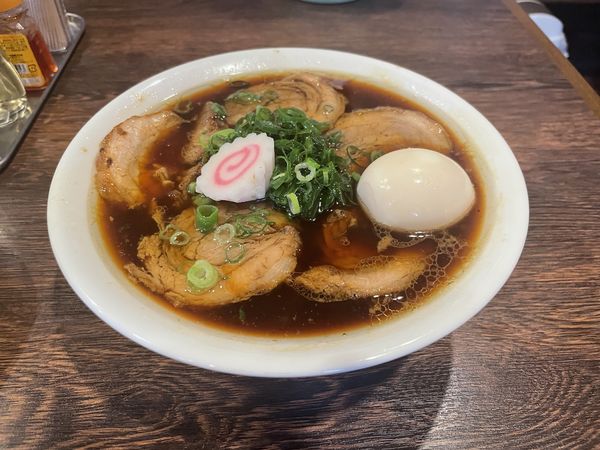 「【限定】生姜醤油チャーシュー麺」@麺屋 真心の写真