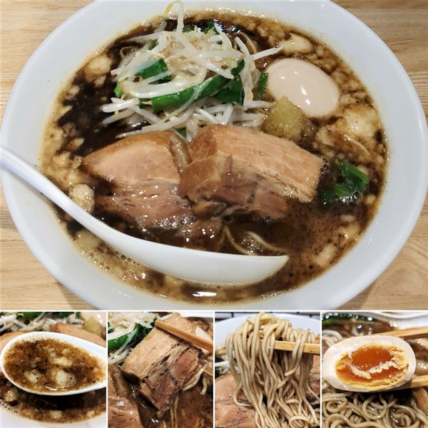 「味玉魚介とんこつら～めん(限定)　1200円」@中華ソバ ビリケンの写真