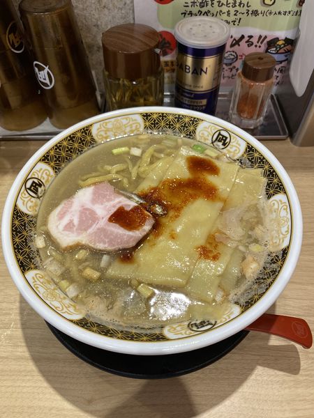 「すごい煮干ラーメン」@すごい煮干ラーメン凪 多摩センター店の写真