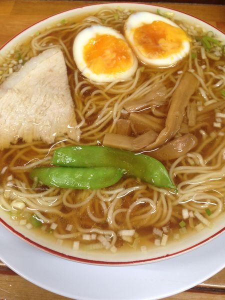 「中華そば煮玉子（723円）」@中華そば みずさわ屋の写真