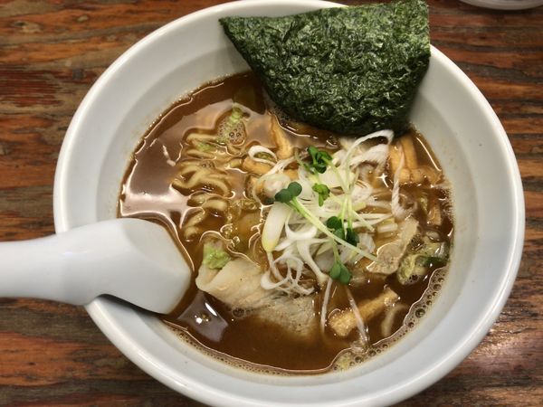 「朝そば」@つけめん TETSU 所沢店の写真