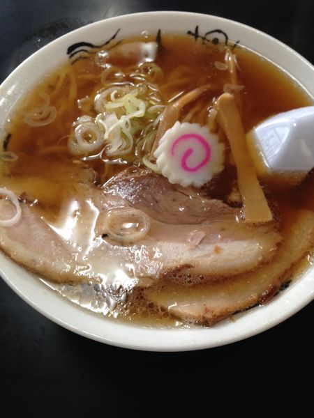 「醤油1本のせ（700円）」@食堂 はせ川の写真