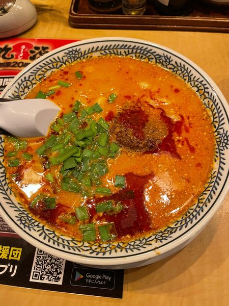 「白胡麻坦々麺 803円」@丸源ラーメン 戸田店の写真